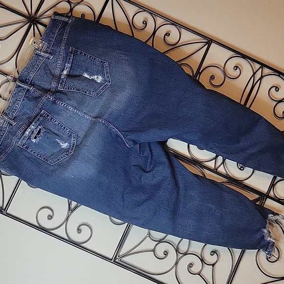 Torrid Girlfriend Distressed Jeans Size 24 - Picture 11 of 12